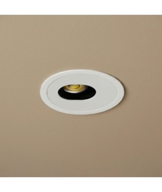 kelvo® ASYMMETRICAL KLV-101-0133 Χωνευτό Φωτιστικό Downlight Σποτ LED 7W 875lm 15°x30° AC 220-240V IP20 Φυσικό Λευκό 4500K - Bridgelux COB Chip & TÜV SÜD Driver - Λευκό Ματ - Μ8.3 x Π8.3 x Υ8.2cm - Q7.3cm - 5 Χρόνια Εγγύηση